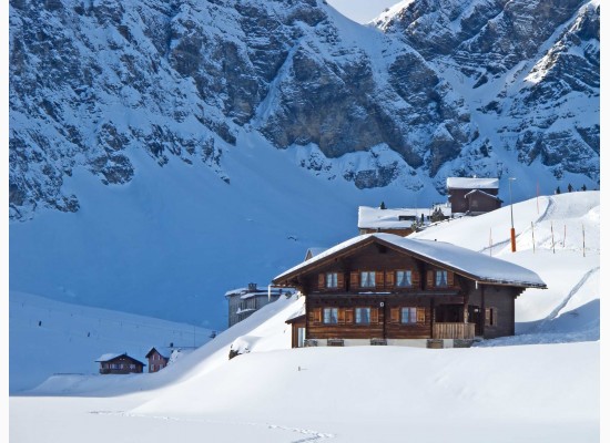 Chata jako ze Švýcarských Alp