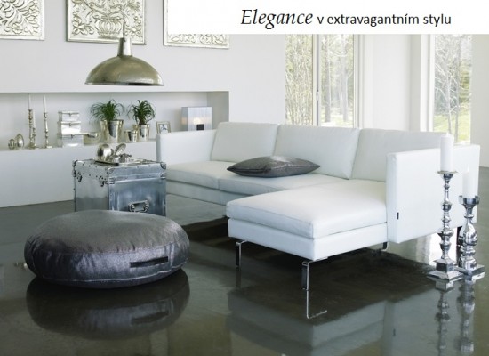 Elegance a extravagance v obýváku 