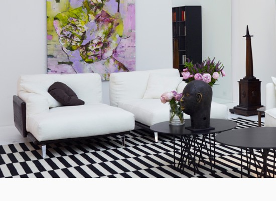 Výrazný koberec oživý každý obývací pokoj