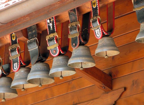 Tradiční švýcarské zvony 