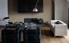 Luxusní obývací pokoj v kůži a italském stylu