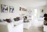 Klasický skandinávský obývací pokoj