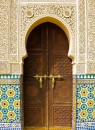 Etno inspirace - arabské vchodové dveře