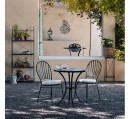 Kovové zahradní židle v italském stylu 