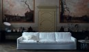 Italský styl obývacího pokoje je nepochybný
