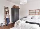 Jednoduchá a útulná ložnice