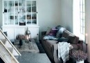 Levandulový obývací pokoj